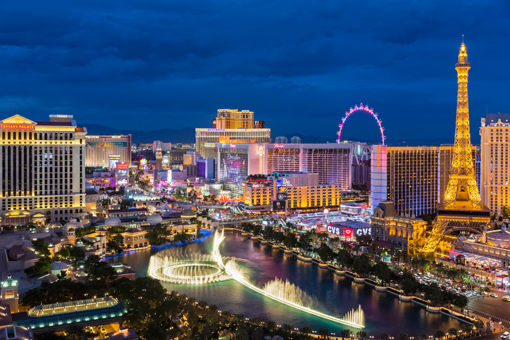 Hotels and casinos on the Las Vegas Strip are not where you want to enjoy recreational cannabis smoking. | Photo: Getty